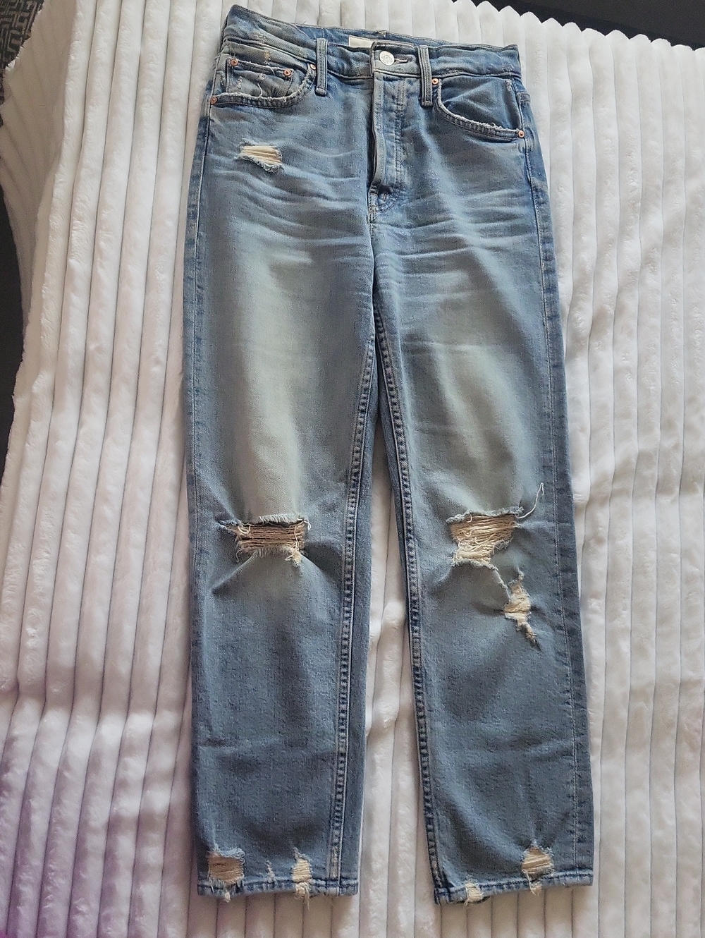Mother Superior The Tomcat The Confession Crop Jeans - Picture 13 of 16